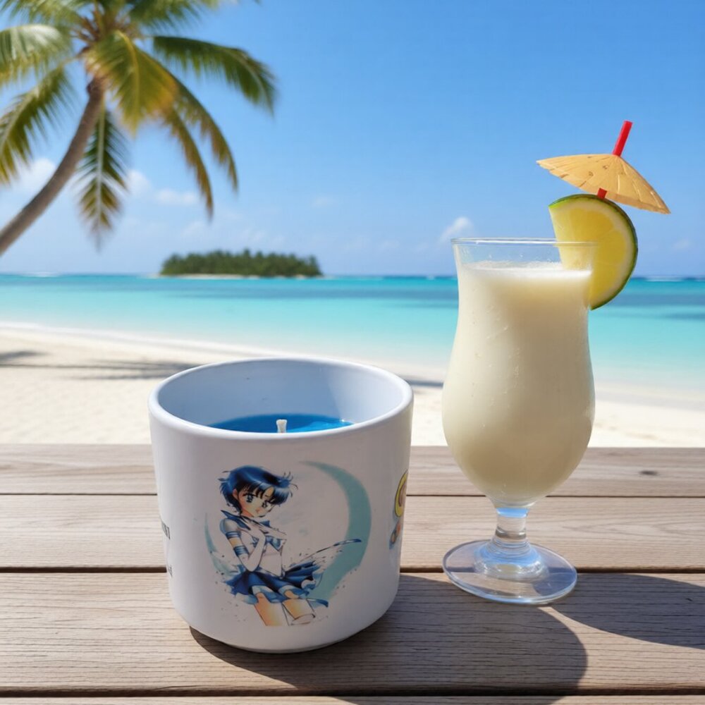 Sailor Mercury – Pina Colada Candle